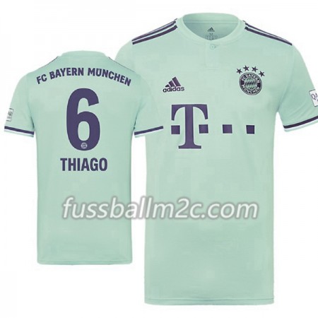 Fußballtrikots FC Bayern München Thiago 6 Auswärts Trikotsatz 2018-2019